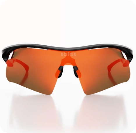 Умные спортивные очки | solos AirGo™ 3 Helium 2-2 RRD | Shiny Black | Sunlens